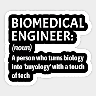 Funny BME definition BME Sticker